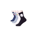 Custom design embroidered logo knit socks socks custom logo